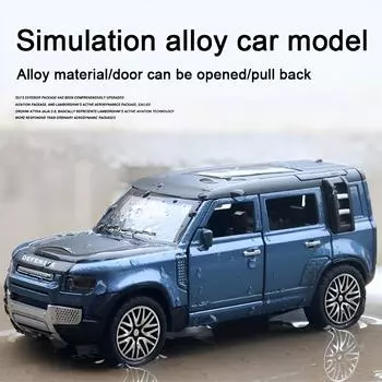Металлическая игрушечная модель автомобиля Land Rover