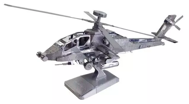 Металлическая нано-головоломка Ground Force Apache Longbow Self-Defense