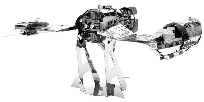 Металлическая нано-головоломка Star The Last Jedi Resistance Ski Speeder Wars