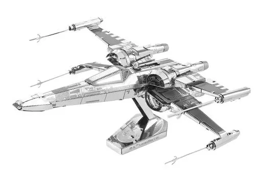 Металлическая нано-головоломка Star Wars The Force Awakens Poe Exclusive Fighter X-Wing