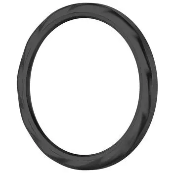 Металлическая рамка с кольцом из закаленного стекла для Xiaomi Watch S4/S3(Черный и красный)