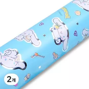 Металлическая упаковочная бумага Sanrio, булочка с корицей, 2 шт.