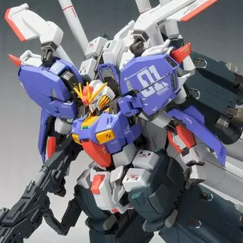 МЕТАЛЛИЧЕСКИЙ РОБОТ Spirits S Gundam, оснащенный ускорителем Gundam Sentinel, подвижная окрашенная фигурка (Ка подпись) SIDE MS