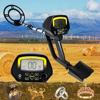 Металлоискатель MD4060 Профессиональный подземный металлоискатель Pinpointer Детекторы золота Высокочувствительный Охотник за сокровищами