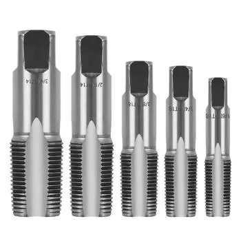 Метчики для нарезания резьбы NPT, метчики для труб NPT 1/8 , 1/4 , 3/8 , 1/2 и 3/4 NPT, инструмент для нарезания резьбы при чистке повреждений