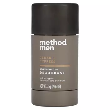 Method, Men s, Deodorant, Cedar + Cypress, 2.65 oz (75 g)