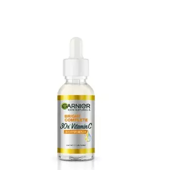 Metrol Garnier Bright Complete Сыворотка для лица с витамином С 50 мл Для яркой кожи Сыворотка для лица с легкой формулой унц. Зеленая - без пятен | и нелипкая