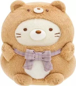 MF87501 Sumikko Gurashi Bear Cafe at Home коллекционная плюшевая игрушка кошка