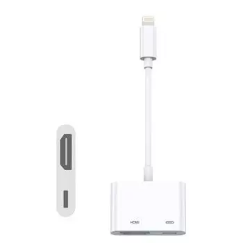 MFi Certified iPhone HDMI Converter Cable Lightning HDMI iPad HDMI Replacement Adapter Lightning HDMI Converter Cable iPhone HDMI Converter Cable TV
