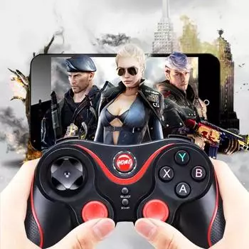 MG09 беспроводной игровой контроллер Bluetooth для ПК мобильного телефона TV BOX компьютера планшета джойстик геймпад держатель джойстика