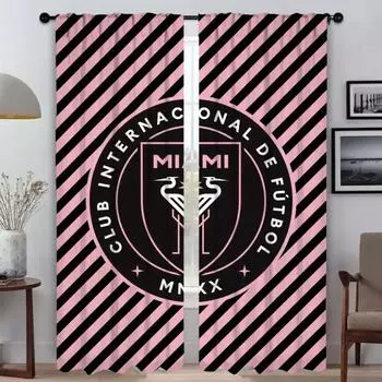 MiamiS Blackout Curtain for Room 2 Panel Home Interior Curtains for Camera Halloween Decoration Partition Shades Living Kitchen W50xH70cmx2pcs-CL