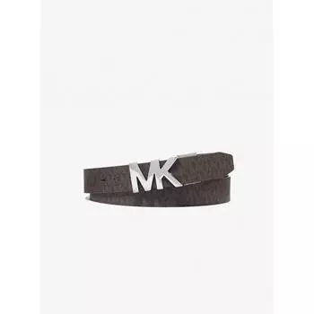 Michael Kors 4 в 1 ремень с логотипом Mk Signature 36r4lbly4b1228 коричневый черный F