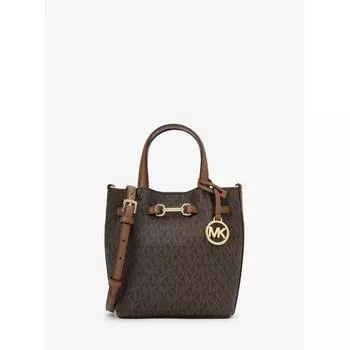 Michael Kors Carson Ns Crossbody Маленькая 35s5g2zc5b200 Коричневый F