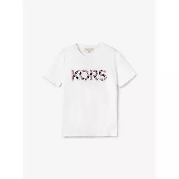 Michael Kors Cherry Blossom Classic Tee Js451gh97j100 Белый S