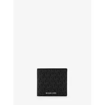 Michael Kors Cooper Billfold With Coin Pocket 36u9lcrf3b1 Black F