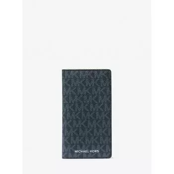 MICHAEL KORS COOPER Чехол для карточек MK Signature 36F3COLD1B2068 Admiral Pale Blue F