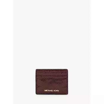 Michael Kors Держатель для карт Jet Set Travel Card, большой 35f4gtvd3m635, цвет бычьей крови F
