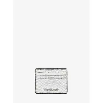Michael Kors Держатель для карт Jet Set Travel Card, большой, 35f4stvd3m40, серебристый F