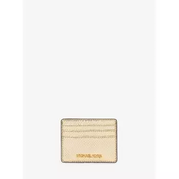 Michael Kors Держатель для карт Jet Set Travel Card, большой, 35f4gtvd3m705, бледно-золотой F