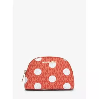 Michael Kors [japan Limited] Jet Set Travel Дорожный Чехол Средний Mk Signature 35s5gtvt2n2675 Красная Глина F