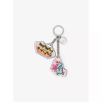 Michael Kors [japan Limited] Osaka Osaka Key Fob Mk Signature 35s5sgfk1b1999 Оптический Белый F