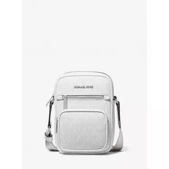 Michael Kors Jet Set Item Signature Logo Crossbody Medium 35t4sttc2v1999 Optic White F