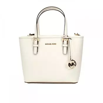 Michael Kors Jet Set Leather XS Carryall Top Zip Tote Bag Женский кошелек мульти