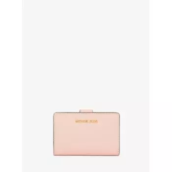 Michael Kors Компактный кошелек JET SET TRAVEL Billfold Zip, средний 35F7GTVF2L7278, пудра-румяна F