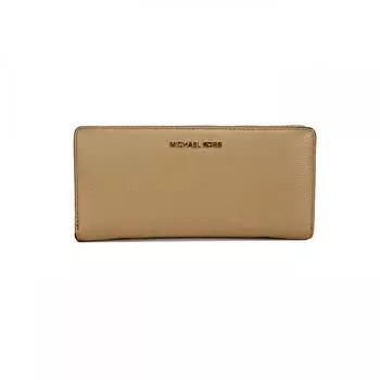 Michael Kors Jet Set Travel, большой женский кошелек из верблюжьей кожи, континентальный браслет, мульти-мульти