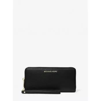 Michael Kors Jet Set Travel Continental Wallet 35t7gtve7l1 Black F