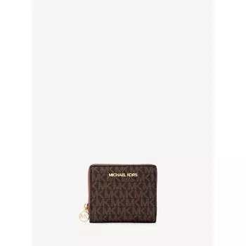 MICHAEL KORS JET SET TRAVEL Кошелек с подвесками на молнии, средний 35H3GTVF2B200 Коричневый F