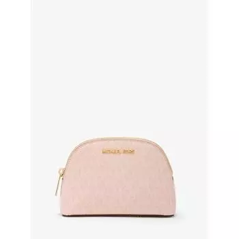Michael Kors Jet Set Travel Travel Pouch Medium Mk Signature 35s3gtvm2v9011 Light Powder Blush F