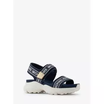Michael Kors Katrina Hybrid Slide Sandals 49s4kafs4d410 Navy 5.5