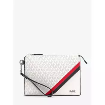 Michael Kors Rivington Pouch Large 37f4lrvu9l2610 Bright Red F