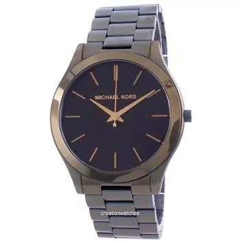 Michael Kors Slim Runway MK8715 Кварцевые мужские часы чёрный