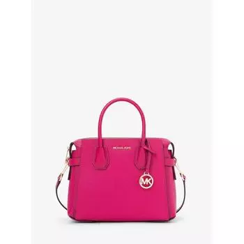 MICHAEL KORS [Специальная цена] Маленькая сумка Mercer Top на молнии с поясом 35F2GM9S1L9898 Карминно-розовый