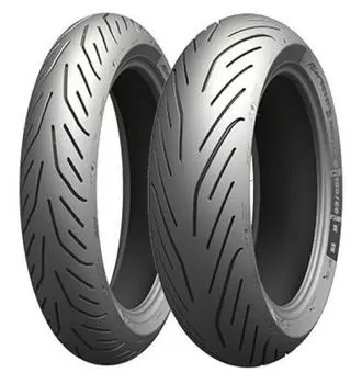 MICHELIN мотоциклетная шина PILOT POWER3 SCOOTER передняя 55H бескамерная для двухколесного мотоцикла 704520 120/70R14 M/C (TL)