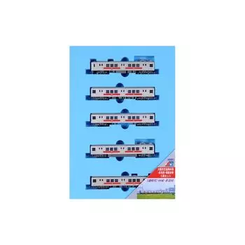 micro ace N gauge Osaka City Transportation Bureau 60 series, non-air conditioned, red belt on side 5 car set A8091 model railway train