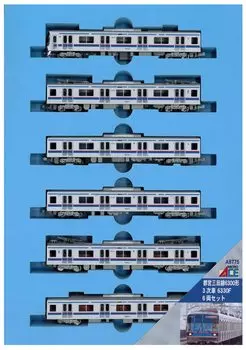 Micro Ace N Gauge Toei Mita Line 6300 Type 3rd Edition 6330F Set A8775 Железнодорожная модель поезда 6-вагонный