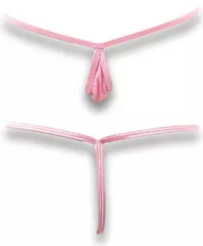 Micro Extremely Sexy Pink F [Cat Select] Bikini, Small, Lingerie, Underwear, Cosplay, T-Front, T-Back Swimsuit, T65HB,