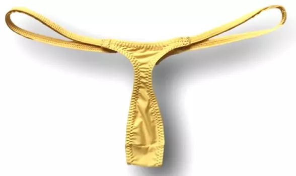 Micro Extremely Sexy Yellow F [Cat Select] Бикини, Маленький, Нижнее белье, Нижнее белье, Косплей, T-Front, T-Back, Купальник, T68HB,