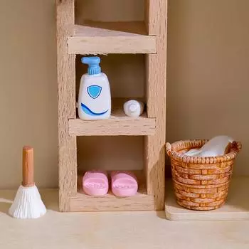 Micro Landscape Creative Bathroom Objects Props Diy Doll House Landscaping Decoration Accessories Miniature Ornaments