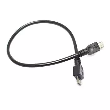 Micro USB Cable Male to Micro USB Male OTG Converter Data Cable For Phone Tablets Micro USB Keyboards HDD Chargers чёрный
