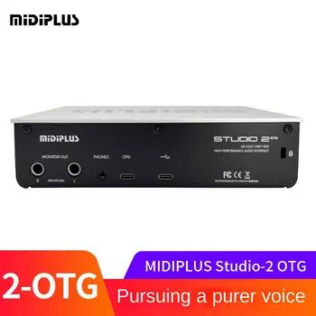 Midiplus Studio-2 Otg Внешняя звуковая карта Мобильный телефон Компьютерная сеть Red Anchor Живая запись K Song