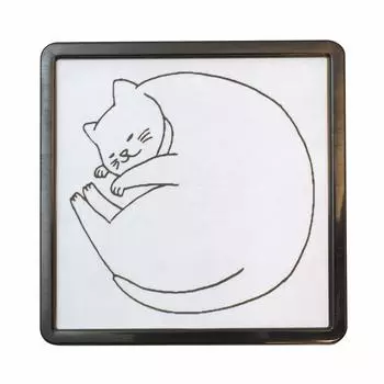 Midori Stamp Penetration Stamp Pattern Cat 35396006