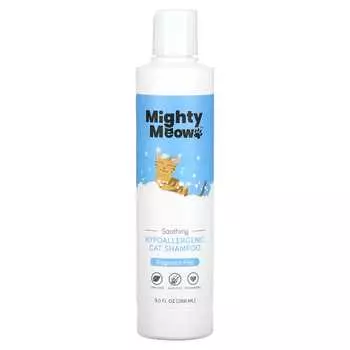 Mighty Mutt, Mighty Meow, гипоаллергенный шампунь для кошек, без отдушек, 9 жидких унций (266 мл)