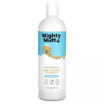 Mighty Mutt, Шампунь Sheed Control, для собак, свежий бриз, 16 жидких унций (473 мл)