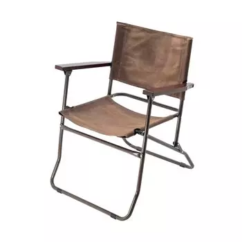 MIKAN WAXED CANVAS ROVER CHAIR HIGH Вощеный холст стул Rover High темно-коричневый