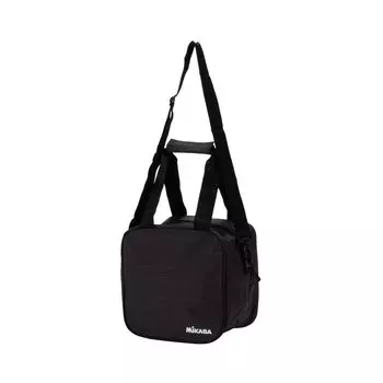 MIKASA Ball Bag for Basketballs, Holds 1 Ball, Black, AC-BGL10-BK