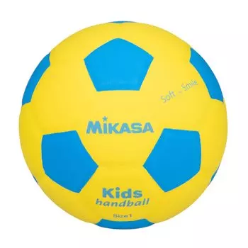 MIKASA Smile Handball No. 1 (for elementary school students) EVA Material SH1-YBL Recommended Internal Pressure 0.10-0.15 kgf/cm
